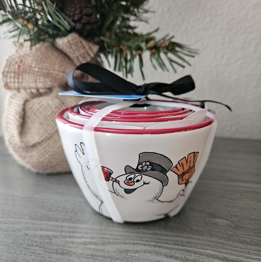 Rae Dunn Frosty The Snowman Measuring Cups